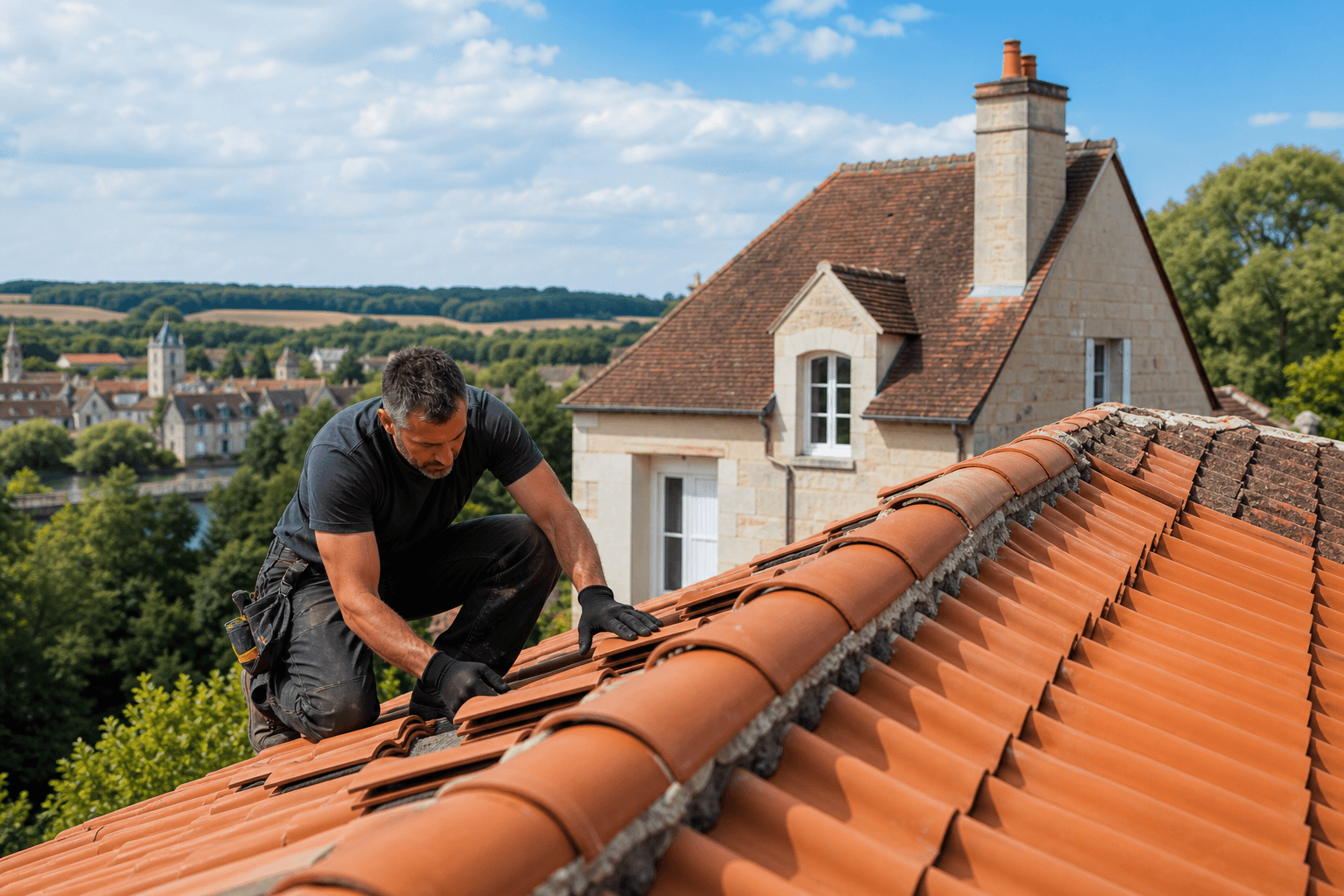 Toiture et artisan couvreur à Lamotte-Beuvron en Loir-et-Cher