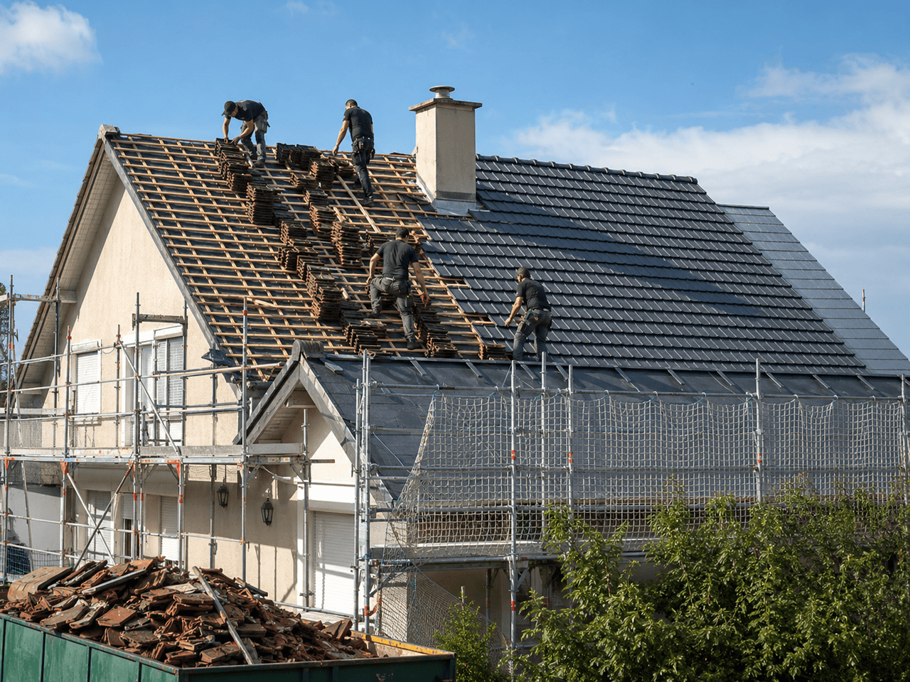 Rénovation de toiture en Loir-et-Cher